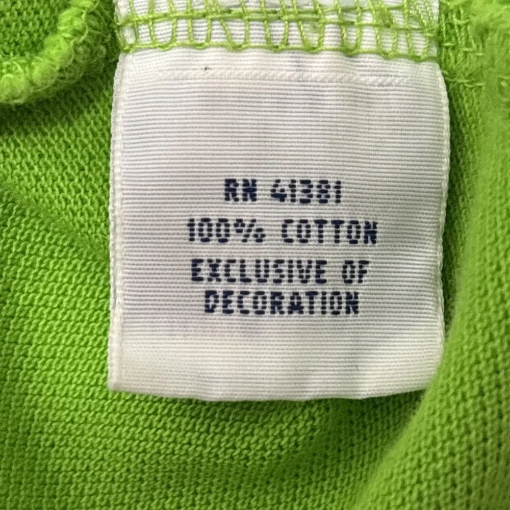 Polo‎ Ralph Lauren Bright Spring Green With Navy Big Pony - Size XL